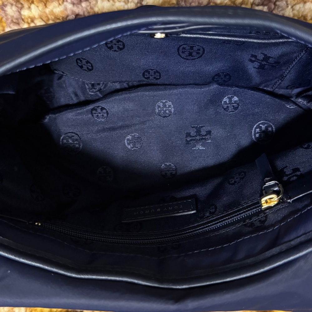 Tory Burch Navy Nylon Bag - Picture 3 of 7